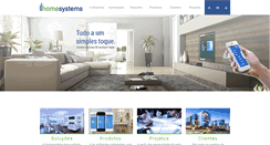 Desktop Screenshot of homesystems.com.br